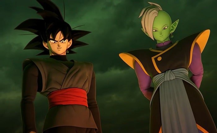 goku black and zamasu